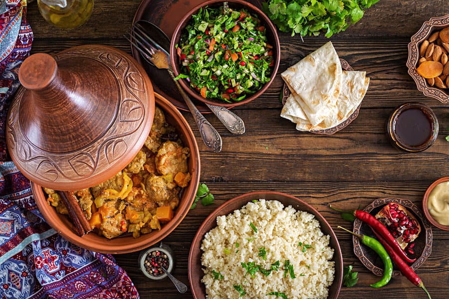 Comida casera marroquí en Vilagarcía: frescura y tradición en cada plato